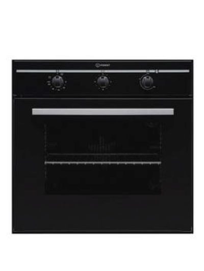 Indesit Fim31Kabk Built-In Single Electric Oven - Black